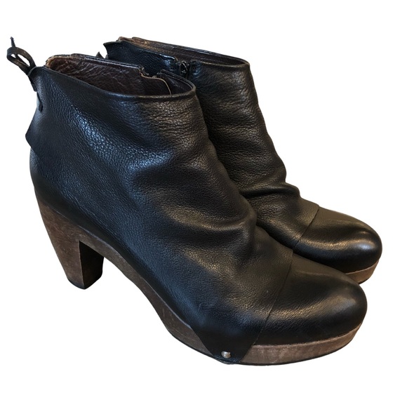 COCLICO Shoes - coclico ndakinna black leather clog size 40